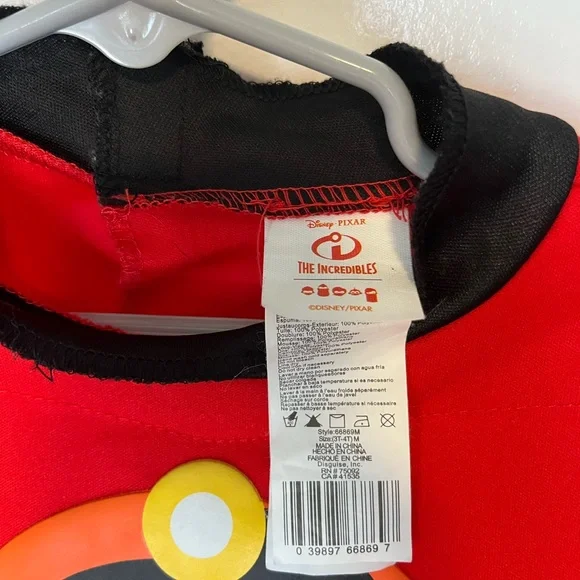 Mr. Incredible Kids Costume - Red and Black - Picture 4 of 4